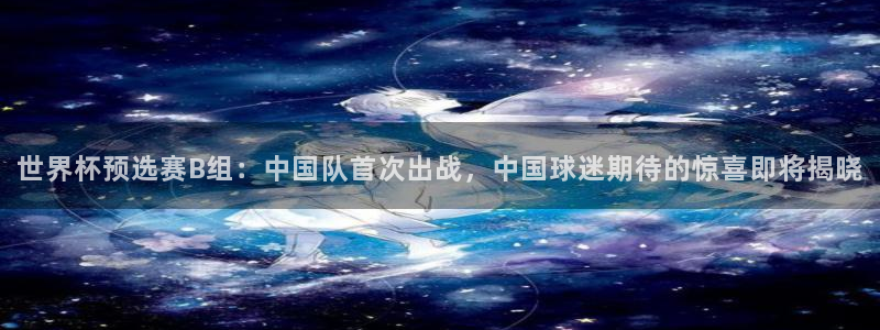世界杯官网：世界杯预选赛B组：中国队首次出战，中国球迷期待的惊喜即将揭晓